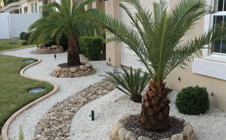 Palm tree trimming in St. George, UT